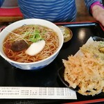 味奈登庵  - 野菜つけ天７３０円