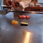 佐賀牛 季楽 銀座  - 最高級佐賀牛 ～ 米どころの名牛　霜降り肉の味わい ～ フィレとサーロイン開始