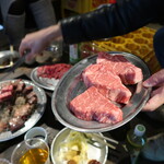 トンチャン横丁 赤崎牛 - 尾崎牛