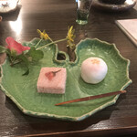 道盅庵 - 桜の上菓子の新作