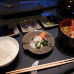 佐賀牛 季楽 銀座  - 炊立て佐賀の白米とふるさとの漬物