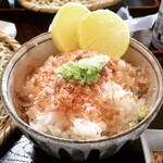 手打ちそば 悠久庵 - わさびご飯