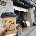 オニヤンマ コーヒー&ビア - カフェラテ