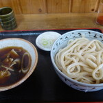 つきじ - 肉汁うどん中￥７１０