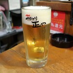 やきとり 正や - 熟撰生ビール