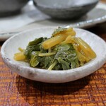桶家乃隠居 - 花わさび三杯酢和え