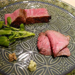 馳走 啐啄一十  - 榊原牛イチボとシャトーブリアン