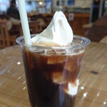 ふれあいパーク山田 - コーヒーフロート300円