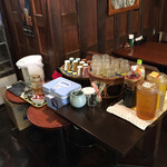 クンメー - ドリンクバーコーナー。