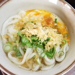 なかむら - 釜玉うどん(小)(290円)