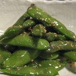 心 - 枝豆のペペロンチーノ炒め
