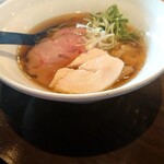 ラーメン翼 - 鶏中華醤油  鶏チャーシュー2枚 トッピング