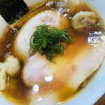 飯田商店 - わんたん入りしょうゆらぁ麺^ - ^