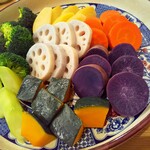 かもめ食堂 - ボイル野菜