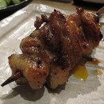 鳥しき - 首の皮