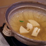 魚菜料理 縄屋 - 鍋（なべ）に筍（たけのこ）