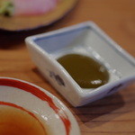 魚菜料理 縄屋 - 肝醤油（きもじやうゆ）