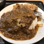 松屋 - 創業カレギュウ(並)¥600←¥660+生玉子¥70②