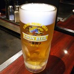 Mitsu Boshi - 生ビール中 550円