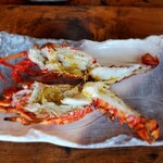 ひもの万宝商店 - 伊勢海老断面