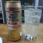 伊勢屋酒店 - 焼酎ハイボールロング×2。