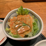 天ぷら 神田 - サラダ