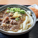 本格手打うどん はゆか - 肉うどん