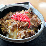 本格手打うどん はゆか - 牛丼