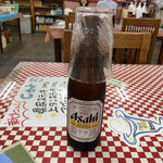 Kenmin Steak - 2020年3月13日  瓶ビール（アサヒスーパードライ）450円