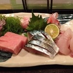 かんだ光壽 - 刺身の盛り合わせさいもｒうぇ