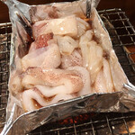 めしの助 - いかわたホイル焼き