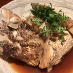 めしの助 - 桜鯛あら炊き