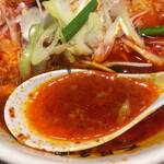大陸食道 - カルビ温麺スープ