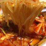大陸食道 - カルビ温麺、麺