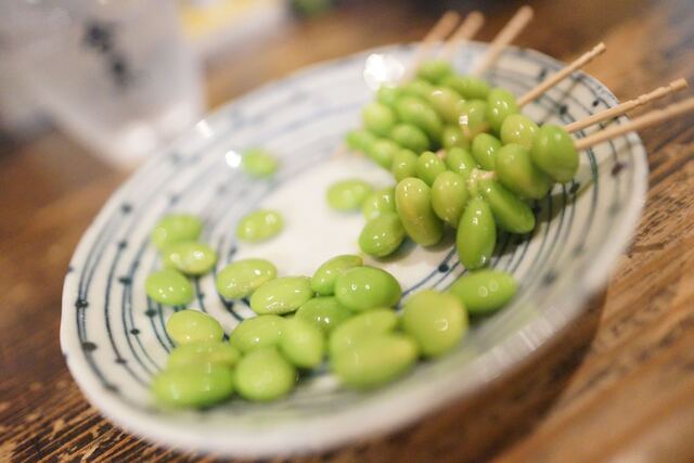 1人で行っても楽しいカウンター串揚げ屋さん : 串カツ酒場 青春の光の写真