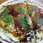 Okonomiyaki Shouman - モダン焼き　豚肉そば入り