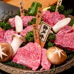 焼肉丸萬 - ☆特選黒毛和牛6点盛 8250円