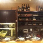 旬鮮彩鮨　豊のはなれ - カウンター前