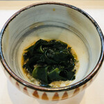 寿司栄 - 山芋　ポン酢　若布