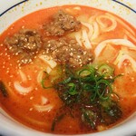 なか卯 - 坦々うどん（490円）