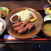 すき焼割烹 かとう - 牛かつご膳
