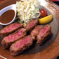 すき焼割烹 かとう - 牛かつ