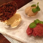 ラシェット M - アイスクリーム３種