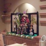 恵比寿　くろいわ - かぶとを飾る