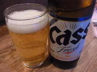 Paraguaiandokankokunoyataichingu - 韓国ビール：Cass