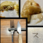 リョウリヤ ステファン パンテル - カトラリーも毎回変わるよ