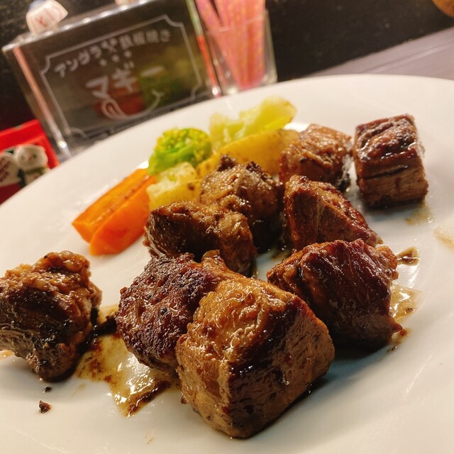 アングラ鉄板焼き マギー - 七日町（鉄板焼き）の写真