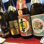 博多ラーメン まるひで - 焼酎も揃ってます♪