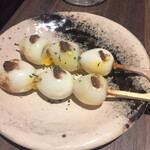 大銀杏 - 鶉の卵は半熟