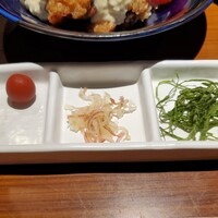 赤坂うまや - 冷汁の薬味